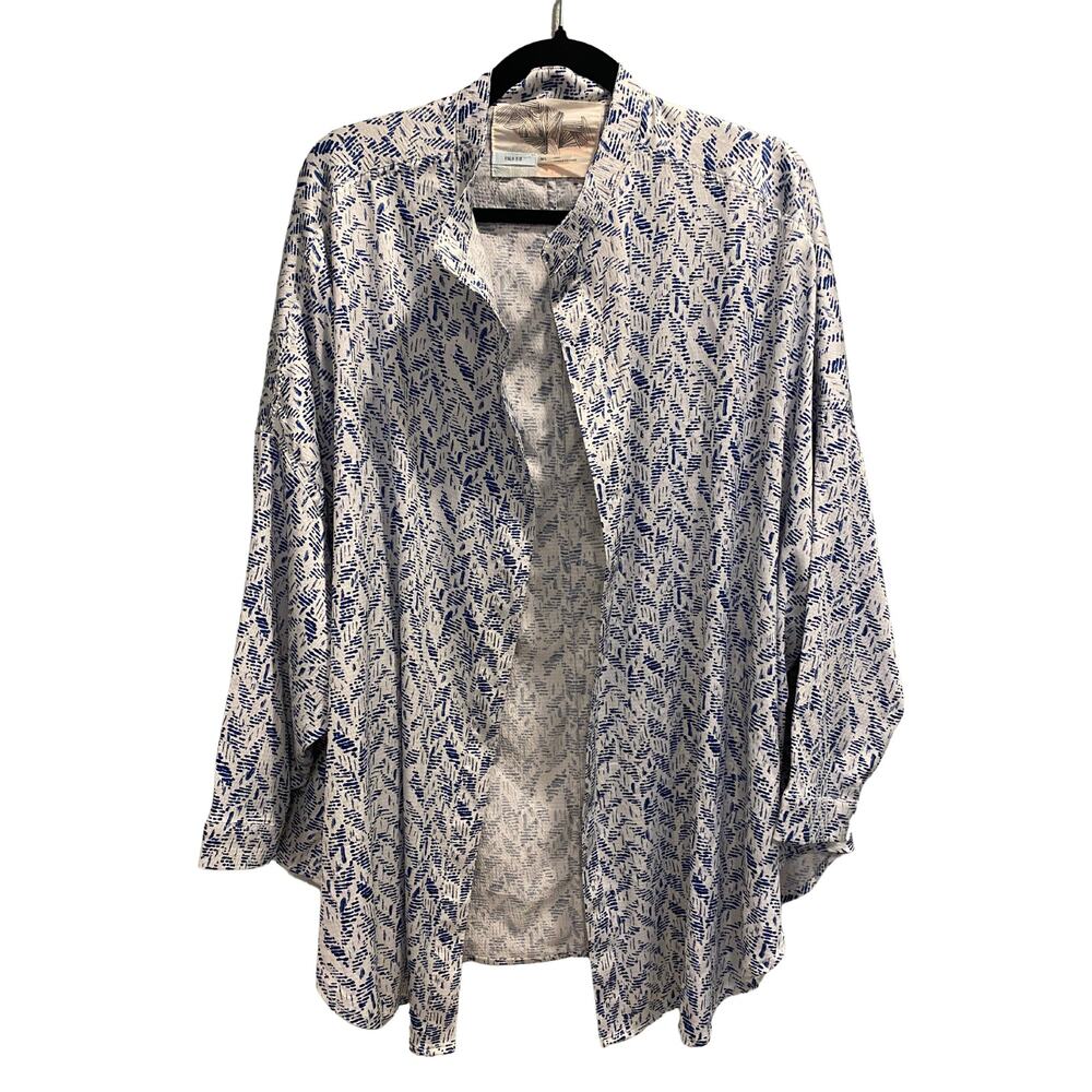 Urban Outfitters Kimchi Blue Brit Hammered Kimono Shirt Wrap Size M/L